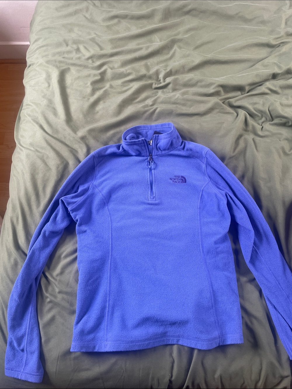 The North Face Electric Blue Half-Zip Fleece Pullover